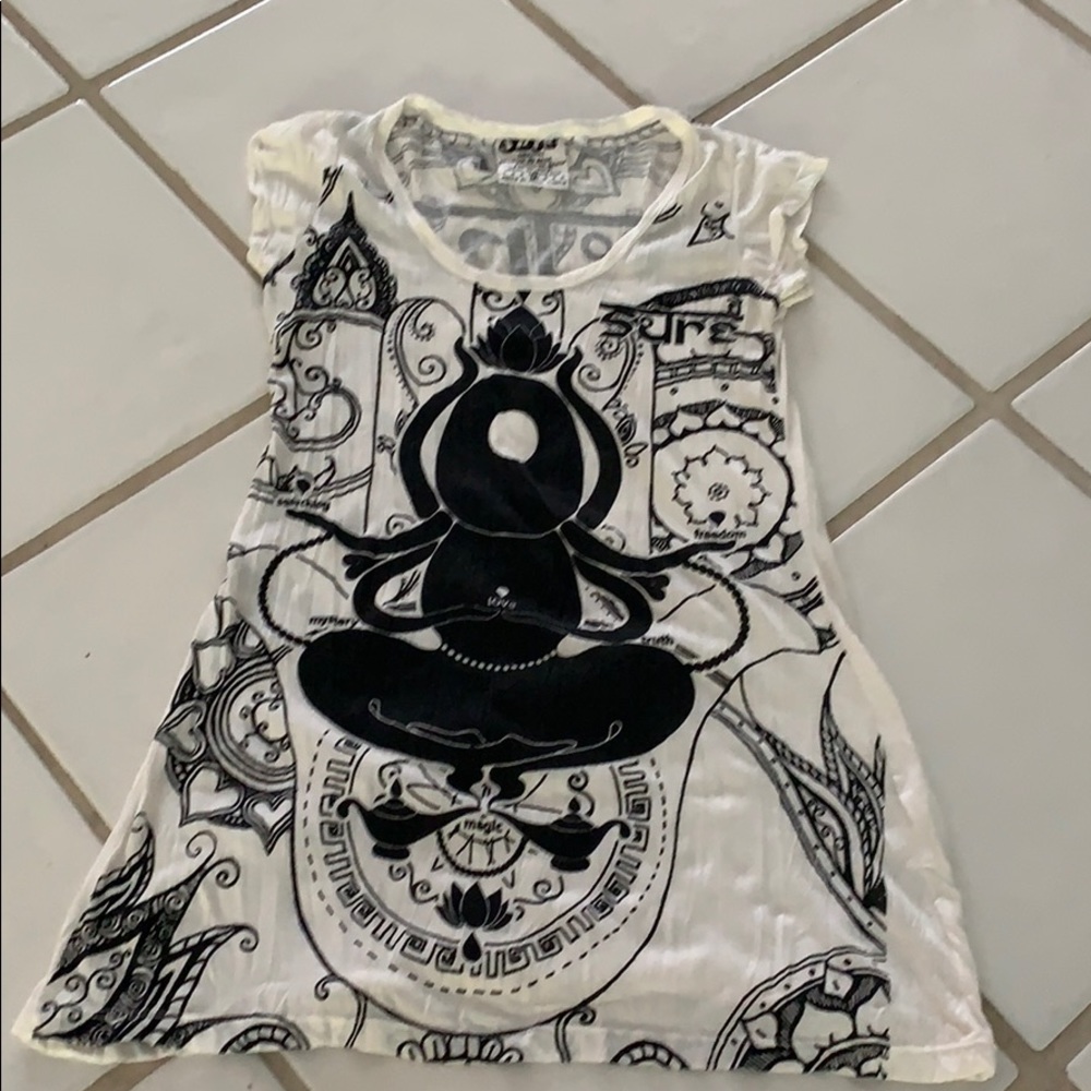 Cute Boho Cotton Dress Size Small